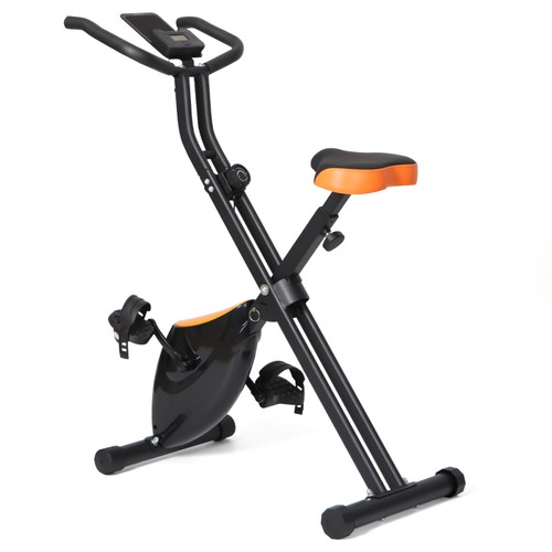 Foldable exercise bike - exercise,