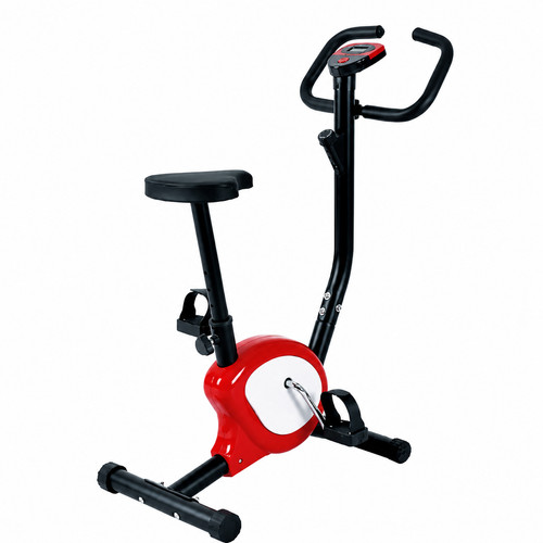 Upright exercise bike with - exercise,