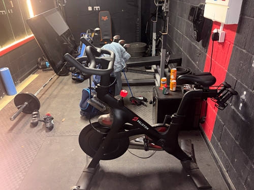 Peloton exercise bike - ., this