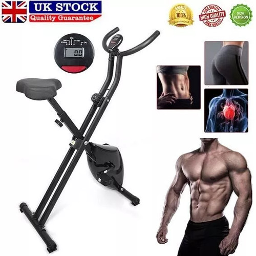 Folding exercise bike home - exercise,