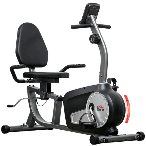 Homcom exercise bike with lcd - bike,